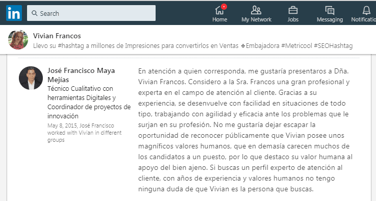 #SEoHashtag Jose Francisco Maya