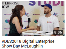 #DES2018 Digital Enterprise Show Bay McLaughlin
