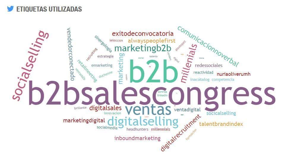 #B2BSalesCongress #SEOhashtag 2nda edicion