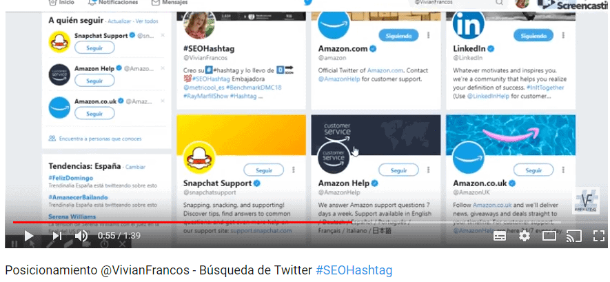 #SEOhashtag Posicionamiento