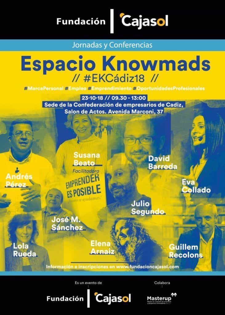 #EKCadiz18 Cartel de ponentes