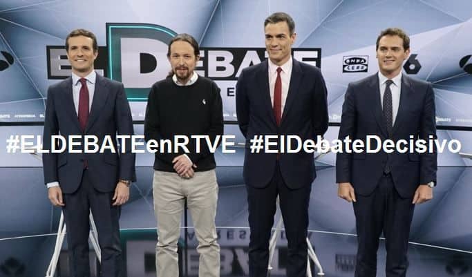 #ELDEBATEenRTVE #ElDebateDecisivo #SEOhashtag