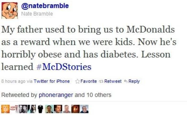 hashtag mc donalds #SEOhashtag