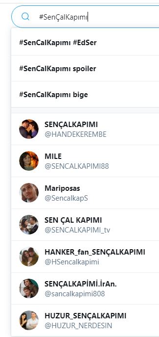 #SenÇalKapımı #seohashtag #twitter
