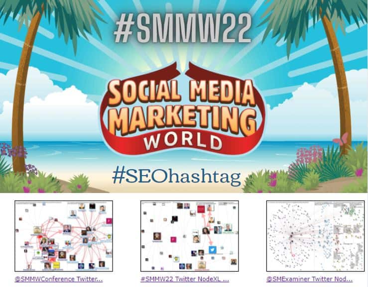 #SMMW22 #SEOhashtag #NodeXL metricas 1